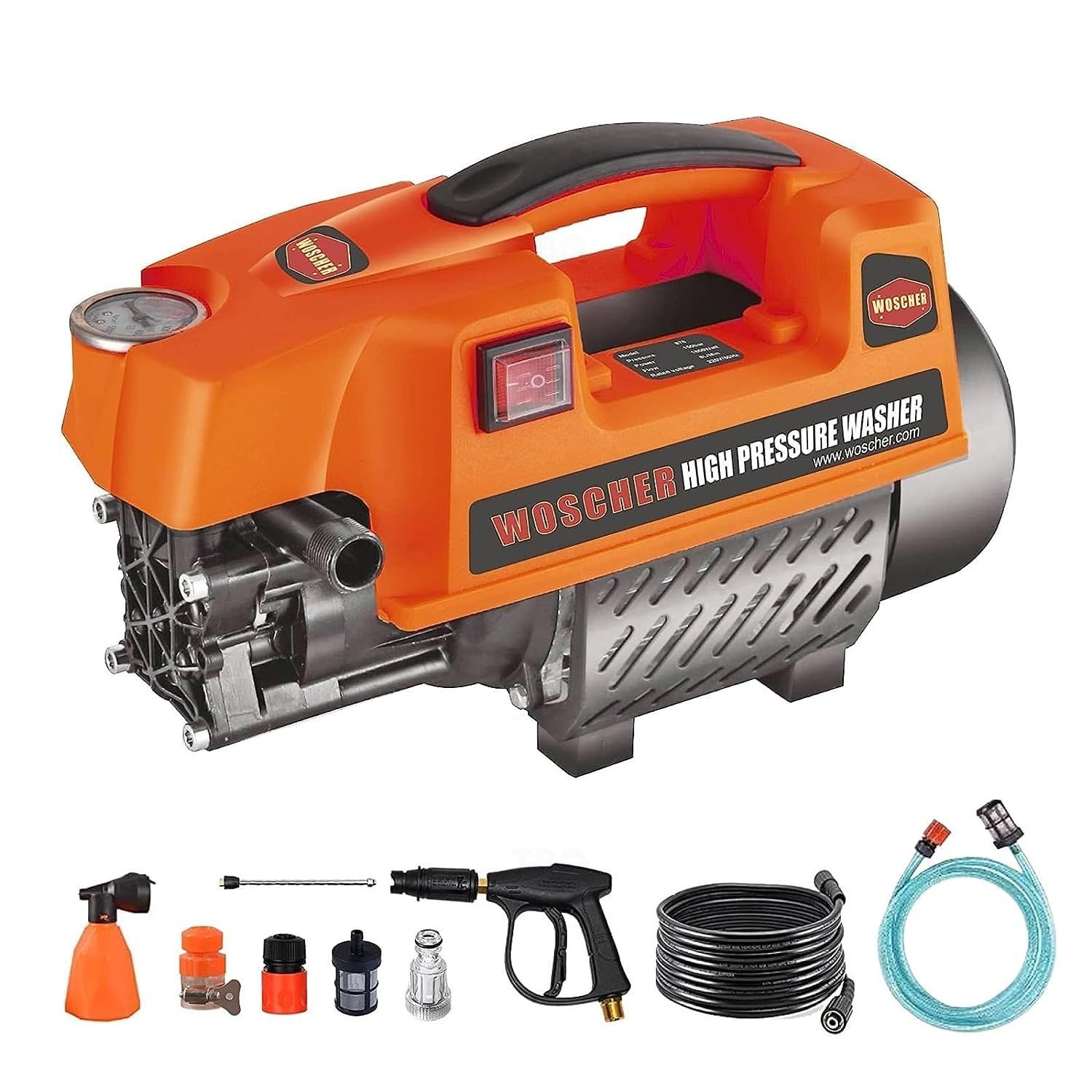 Woscher 878 1800 W Power Pressure Washer
